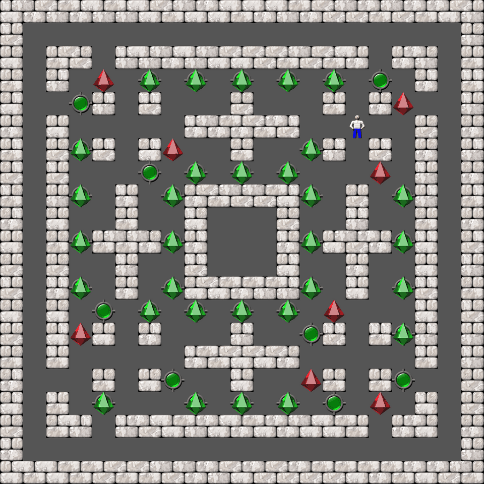 Сокобан Orimaze уровень 3