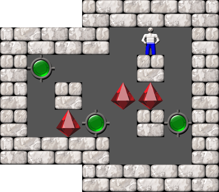 Сокобан Picolevels уровень 12