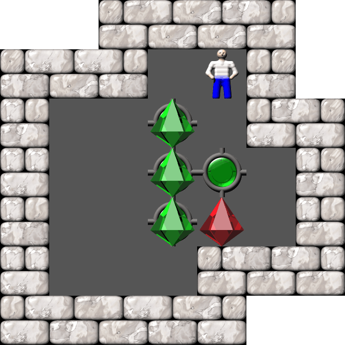 Сокобан Picolevels уровень 6