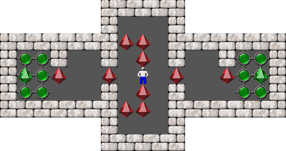 Сокобан Puzzle уровень 12