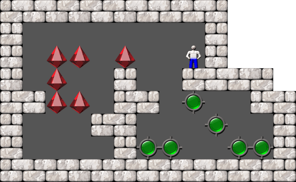 Сокобан Puzzle уровень 14