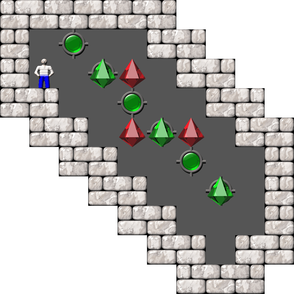 Сокобан Puzzle уровень 15