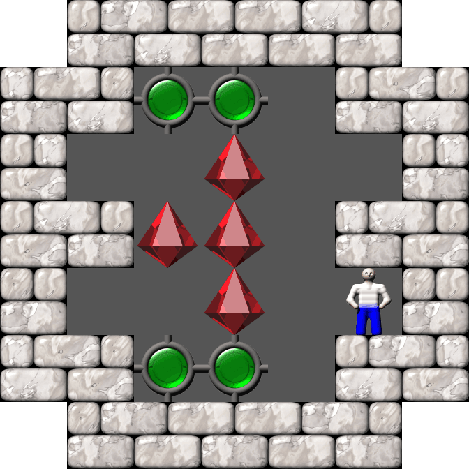 Сокобан Puzzle уровень 18