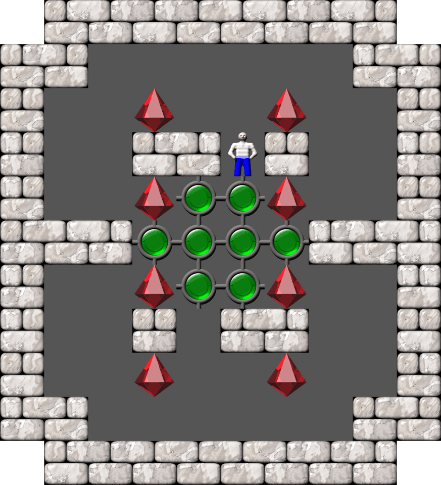 Сокобан Puzzle уровень 21