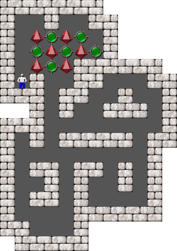 Сокобан Puzzle уровень 30