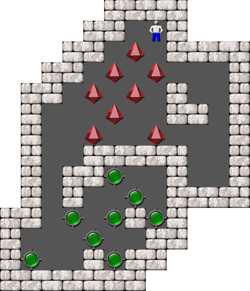 Сокобан Puzzle уровень 31