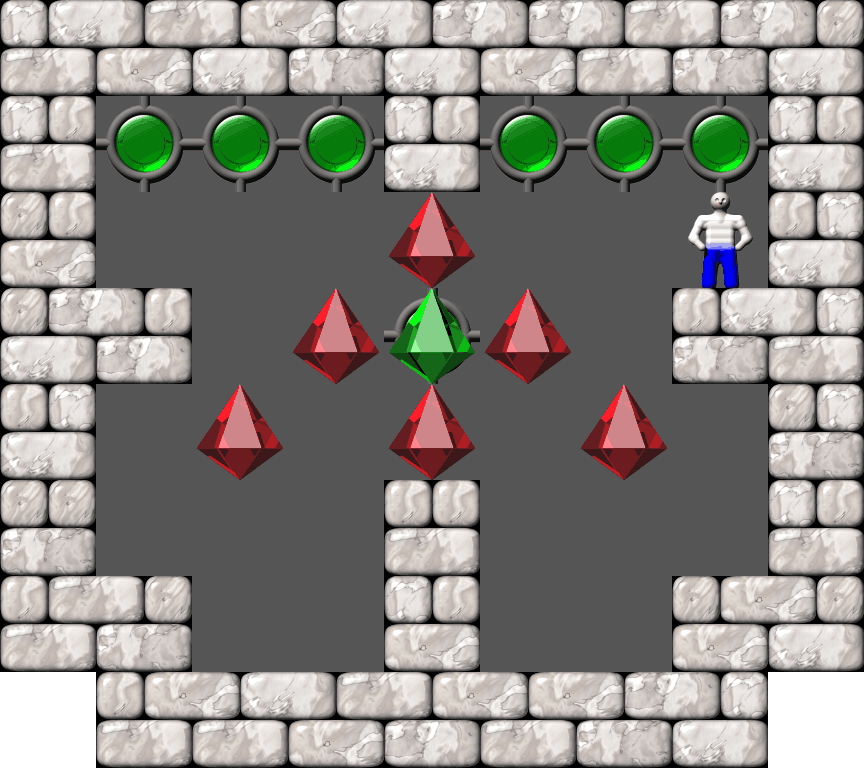Сокобан Puzzle уровень 36
