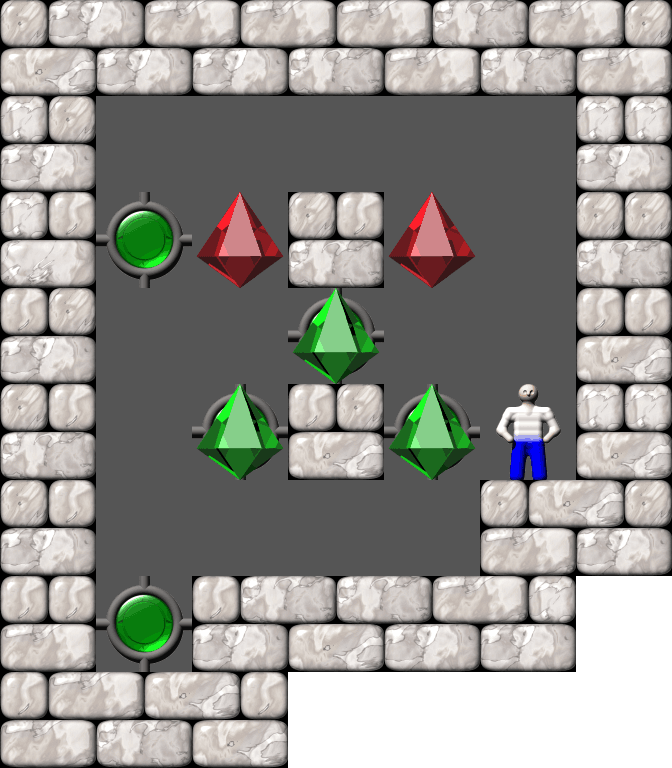 Сокобан Puzzle уровень 45