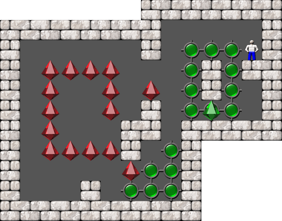 Сокобан Puzzle уровень 51