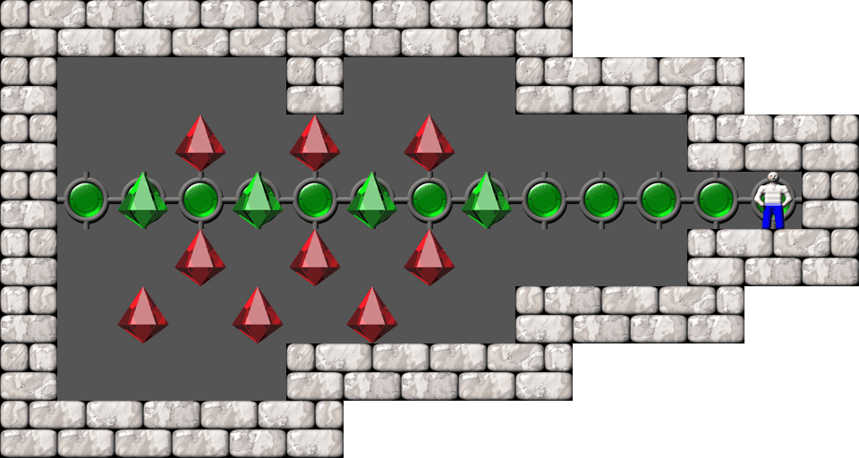 Сокобан Puzzle уровень 52
