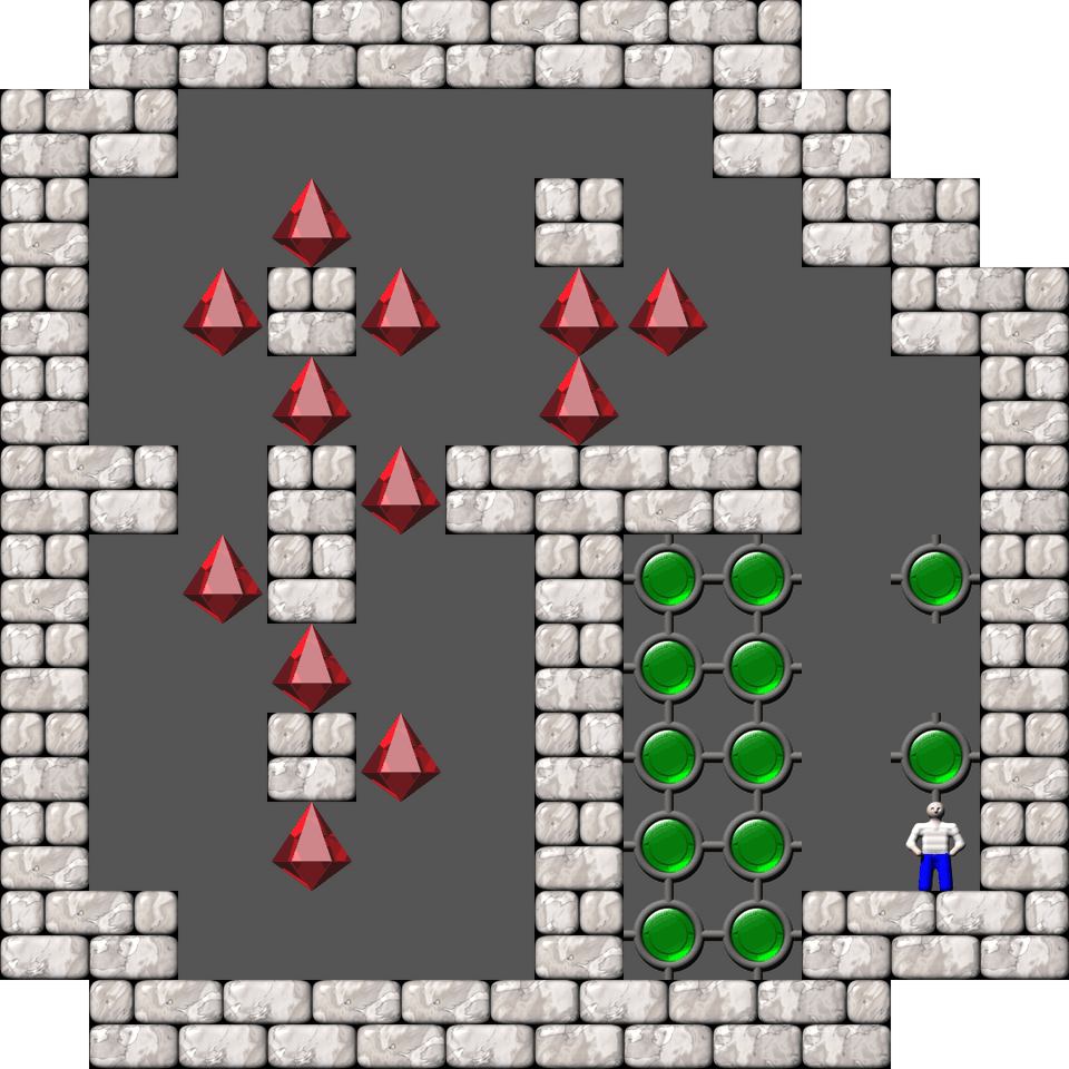 Сокобан Puzzle уровень 56