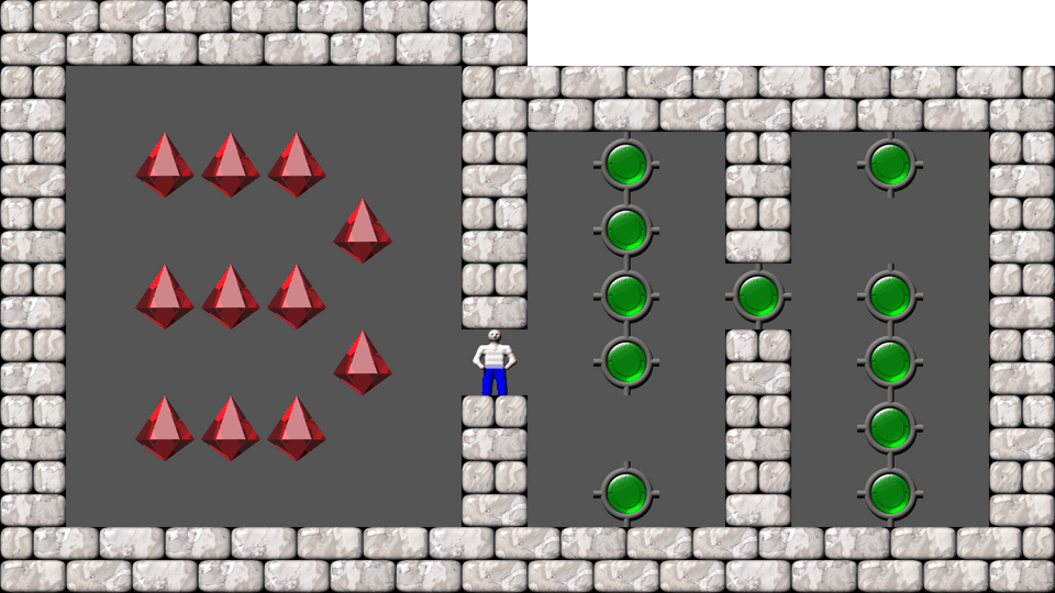 Сокобан Puzzle уровень 57