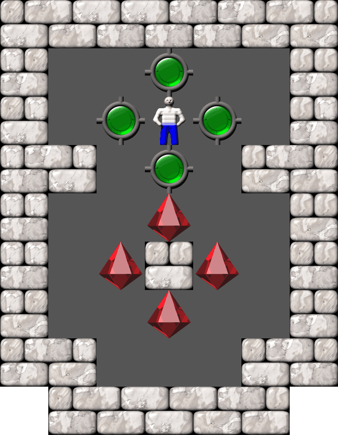 Сокобан Puzzle уровень 62