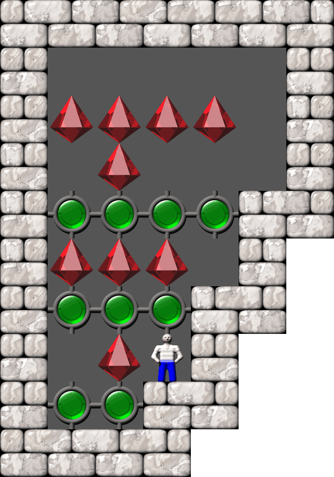 Сокобан Puzzle уровень 63