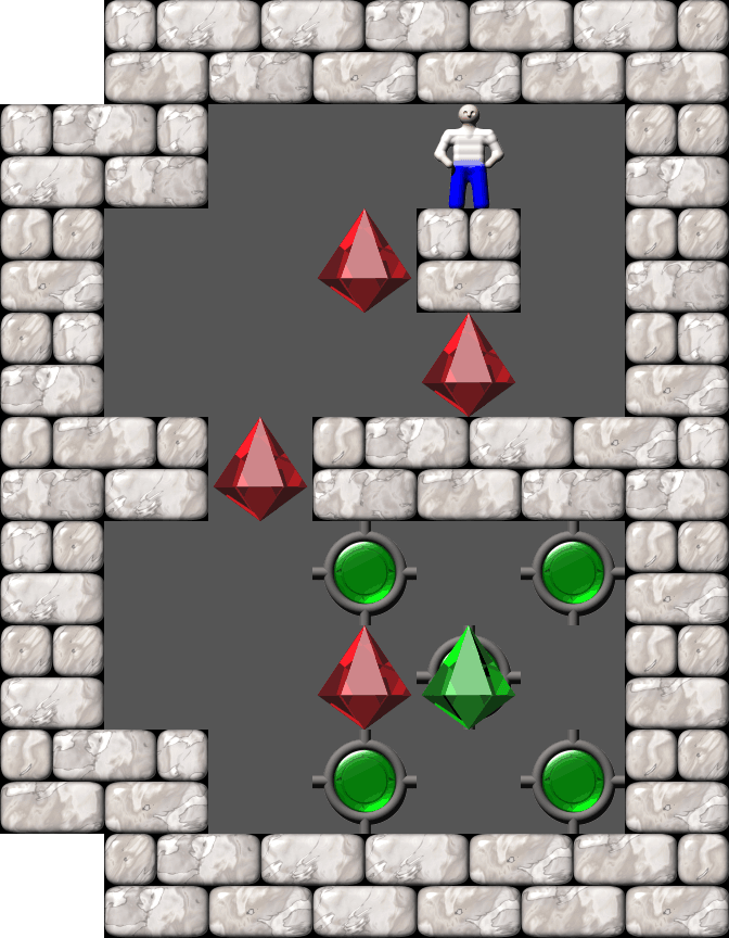 Сокобан Puzzle уровень 64