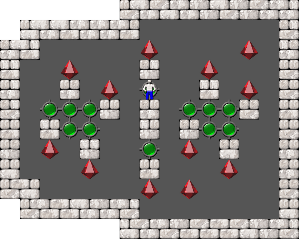 Сокобан Puzzle уровень 81