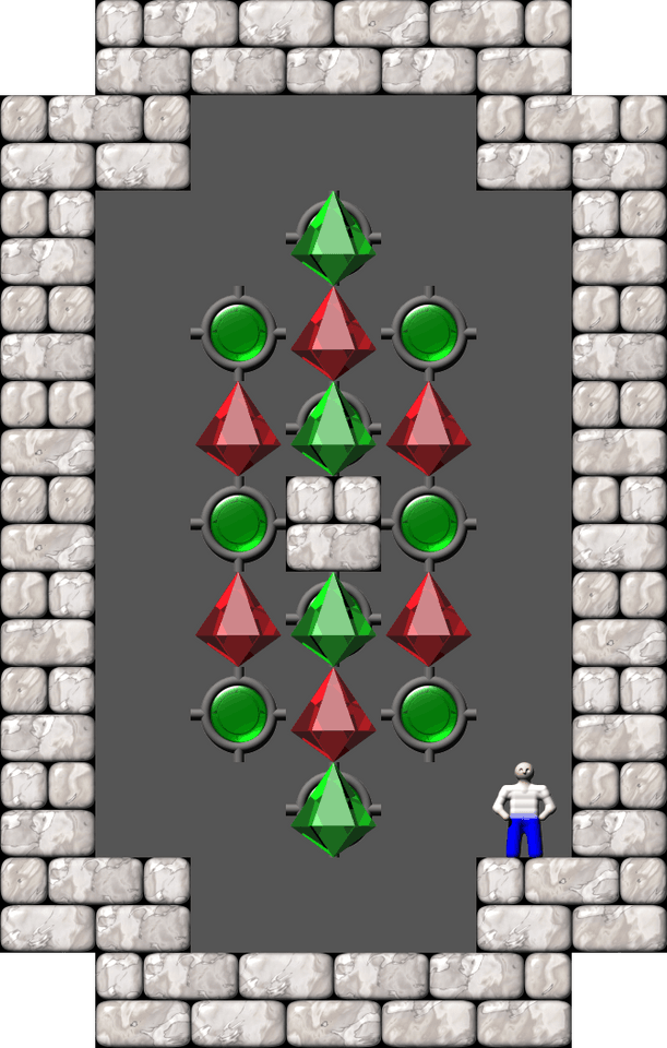 Сокобан Puzzle уровень 9
