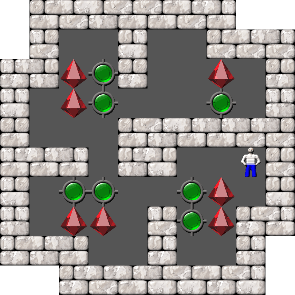 Сокобан Simplistic уровень 2