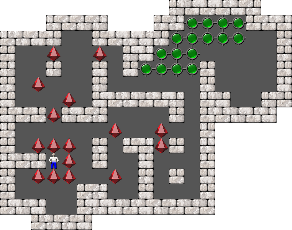 Сокобан SokoMind уровень 37