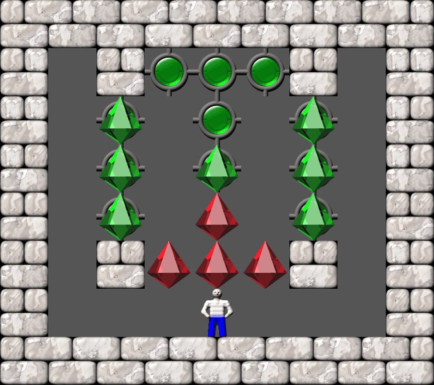 Сокобан SokoStation уровень 15