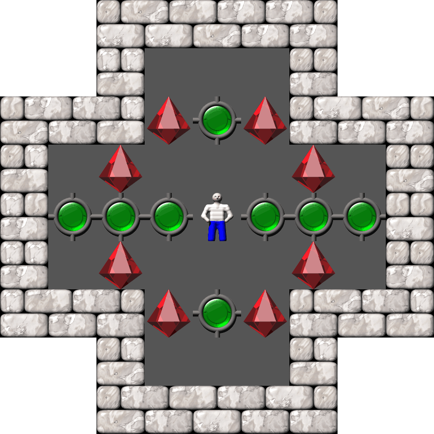 Сокобан SokoStation уровень 9