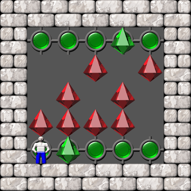 Сокобан Squared уровень 12
