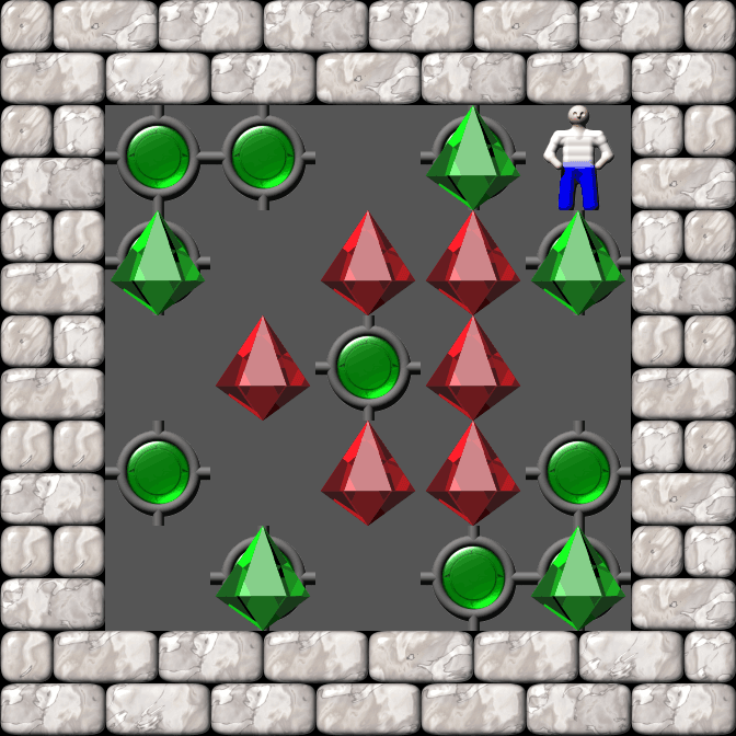 Сокобан Squared уровень 21