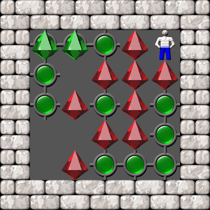 Сокобан Squared уровень 25