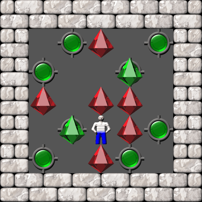 Сокобан Squared уровень 35