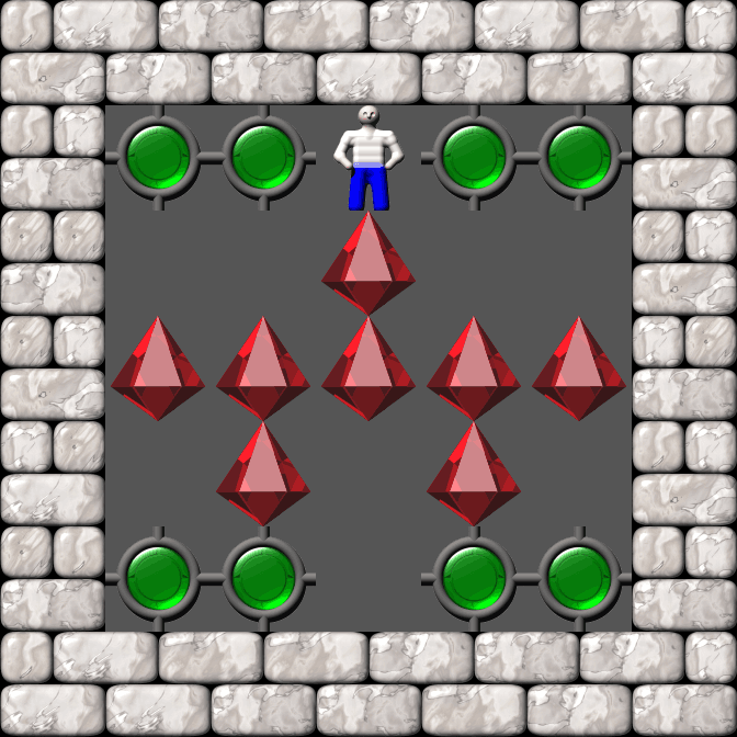 Сокобан Squared уровень 37