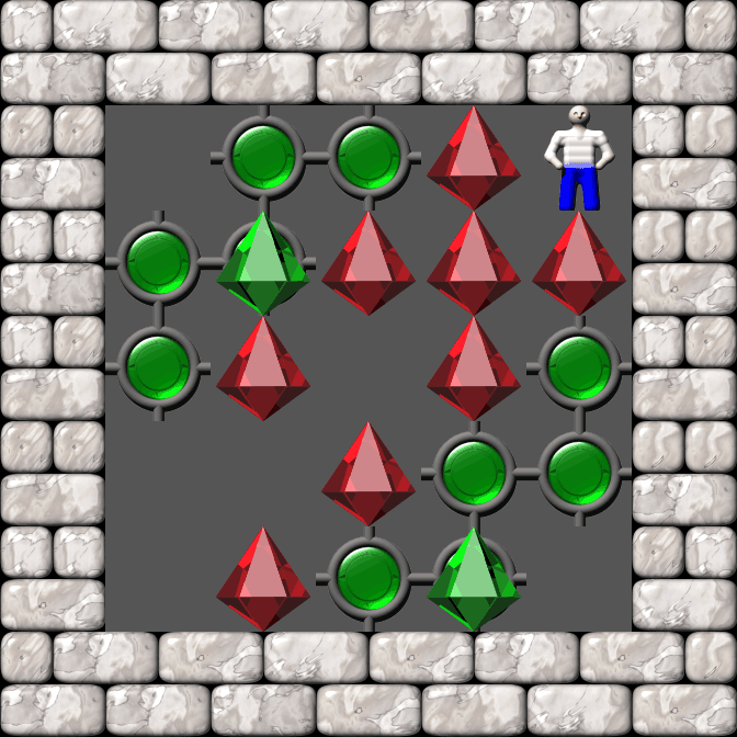 Сокобан Squared уровень 5