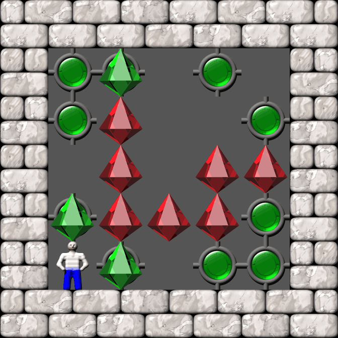 Сокобан Squared уровень 9